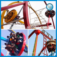 China supplier 12kw low parice high profitable amusement playground thrill rides ferris wheel ring car for sale